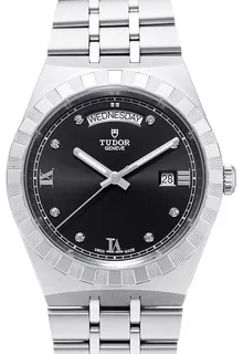 Tudor Royal M28600-0004 Stainless steel Black