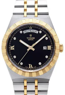 Tudor Royal M28603-0005 Stainless steel Black