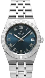 Tudor Royal M28400-0006 Stainless steel Blue