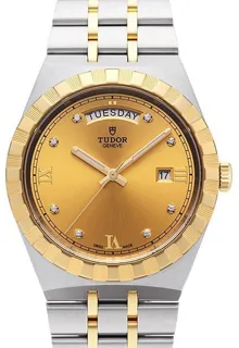 Tudor Royal M28603-0006 Stainless steel Golden