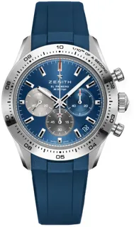 Zenith Chronomaster Sport 03.3114.3600/51.R950 Stainless steel Blue