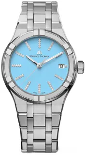 Maurice Lacroix Aikon Quartz AI1106-SS002-450-1 Stainless steel Blue