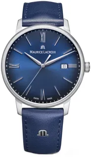 Maurice Lacroix Eliros EL1118-SS001-410-4 Stainless steel Blue