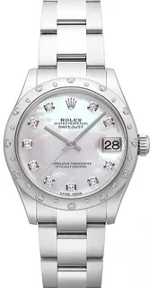 Rolex 278344RBR Stainless steel and 18k white gold White