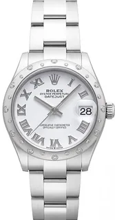 Rolex 278344RBR Stainless steel and 18k white gold White