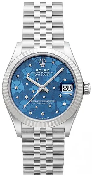 Rolex Datejust 31 278274 31mm White gold and Stainless steel Blue