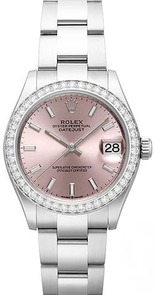 Rolex Datejust 31 278384RBR 31mm White gold and Stainless steel Rose