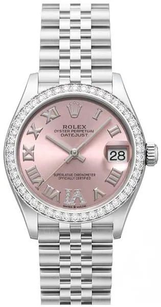 Rolex Datejust 31 278384RBR 31mm White gold and Stainless steel Rose