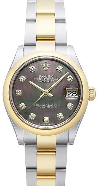 Rolex Datejust 31 278243 31mm Yellow gold and Stainless steel Mother-of-pearl