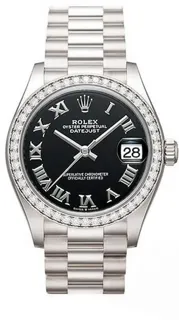 Rolex 278289RBR 18k white gold Black