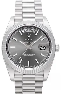 Rolex Day-Date 40 228236 Platinum Gray