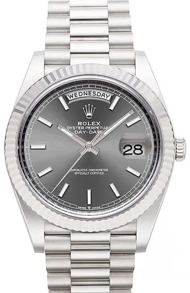 Rolex Day-Date 40 228239 40mm White gold Gray