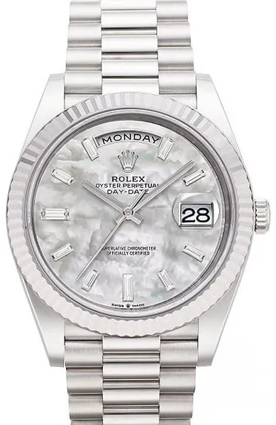 Rolex Day-Date 40 228239 40mm White gold Mother-of-pearl