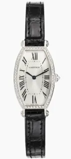 Cartier Tonneau WE400131 White gold White