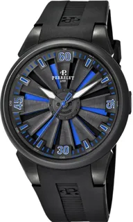 Perrelet Turbine A1047/5 Stainless steel Black and Blue