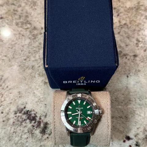 Breitling Avenger A17328101L1X1 42mm Stainless steel Green 1