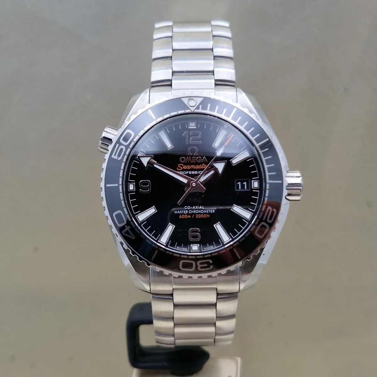 Omega Seamaster Planet Ocean 215.30.40.20.01.001 39.5mm ACCIAIO Black