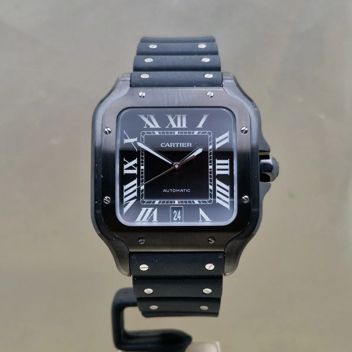 Cartier Santos de Cartier WSSA0039 40mm ACCIAIO Black