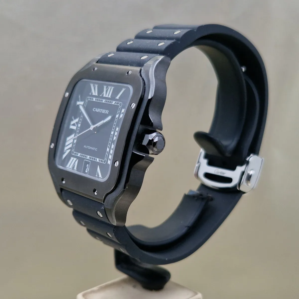 Cartier Santos de Cartier WSSA0039 40mm ACCIAIO Black 1