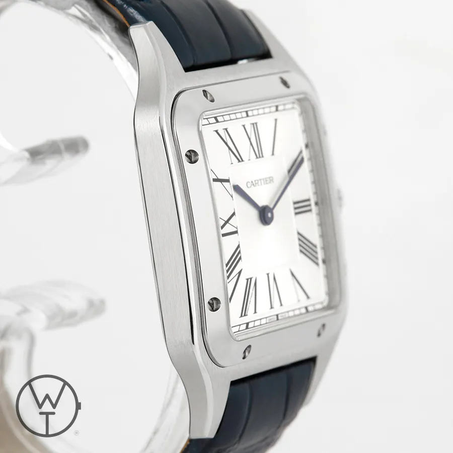 Cartier Santos Dumont WSSA0022 39.5mm Stainless steel Silver 3