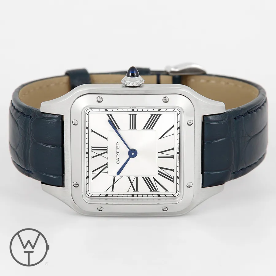 Cartier Santos Dumont WSSA0022 39.5mm Stainless steel Silver 4