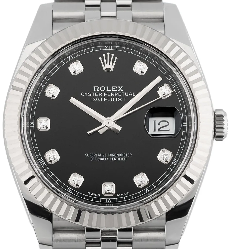 Rolex Datejust 41 126334 41mm Yellow gold Schwarz 1