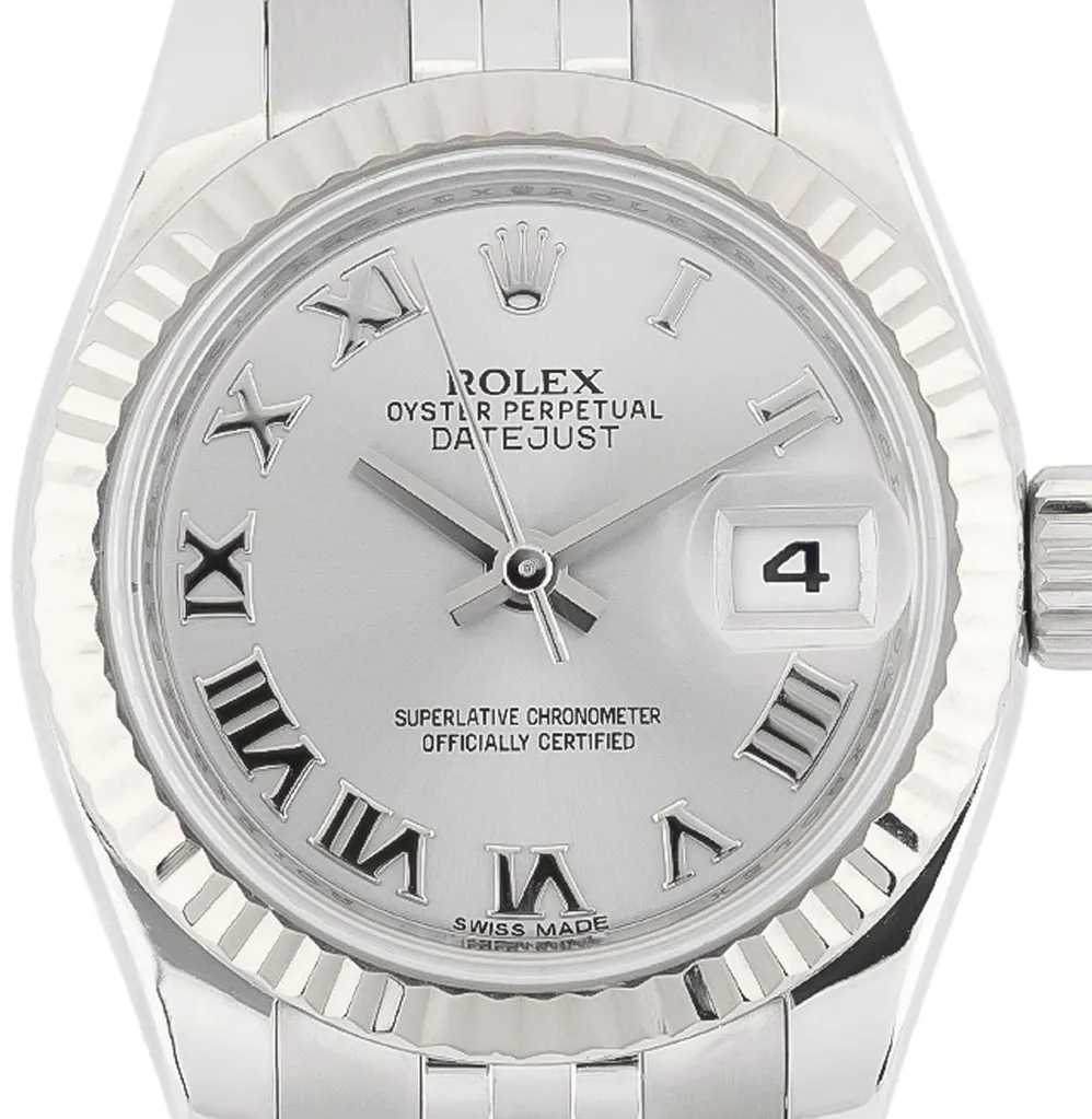 Rolex Lady-Datejust 179174 26mm Edelstahl Silber 1