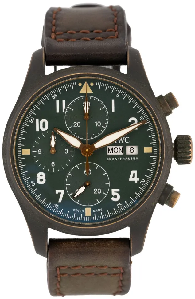 IWC Pilot IW387902 41mm Bronze Green