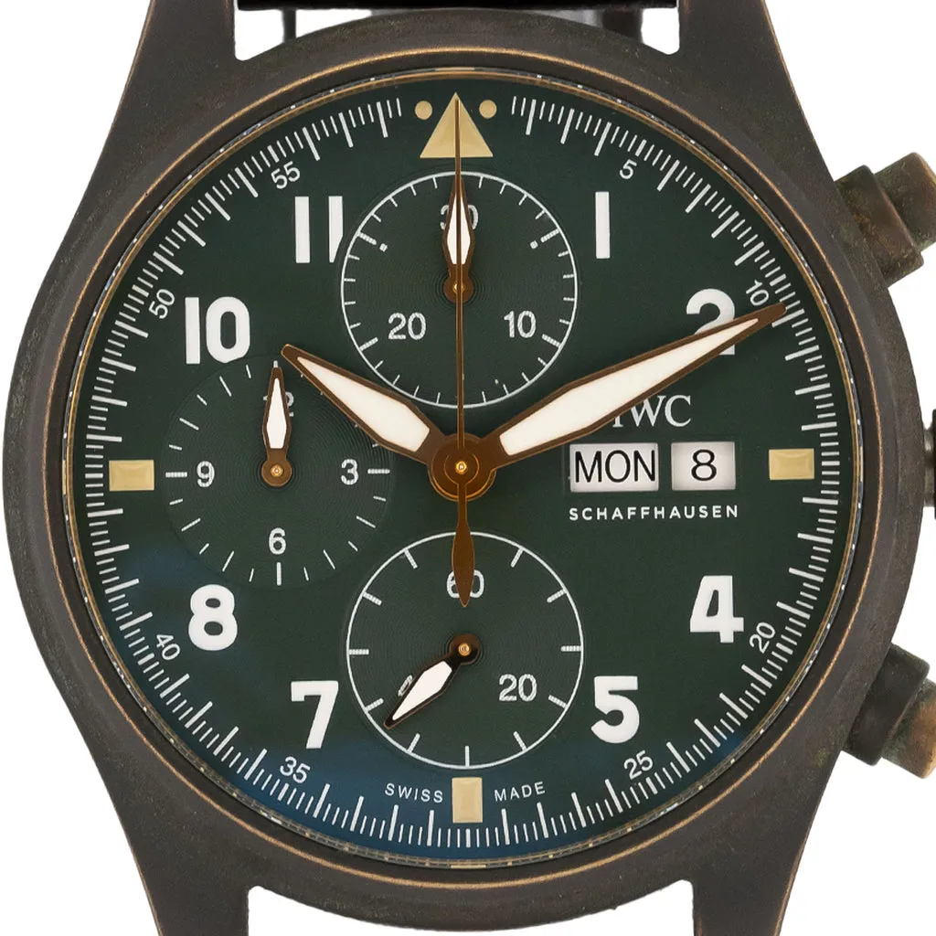 IWC Pilot IW387902 41mm Bronze Green 4