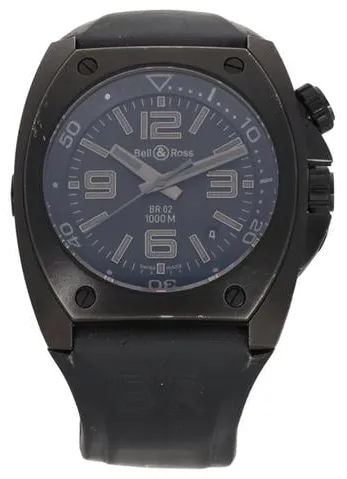 Bell & Ross BR 02 44mm Stainless steel Black