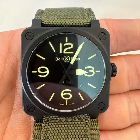 Bell & Ross BR 03 BR 03-92 42mm Stainless steel Green 9