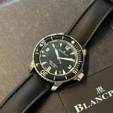 Blancpain Fifty Fathoms 5015-1130-52 45mm Stainless steel Black