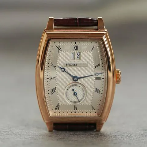 Breguet Héritage 33mm Rose gold Silver