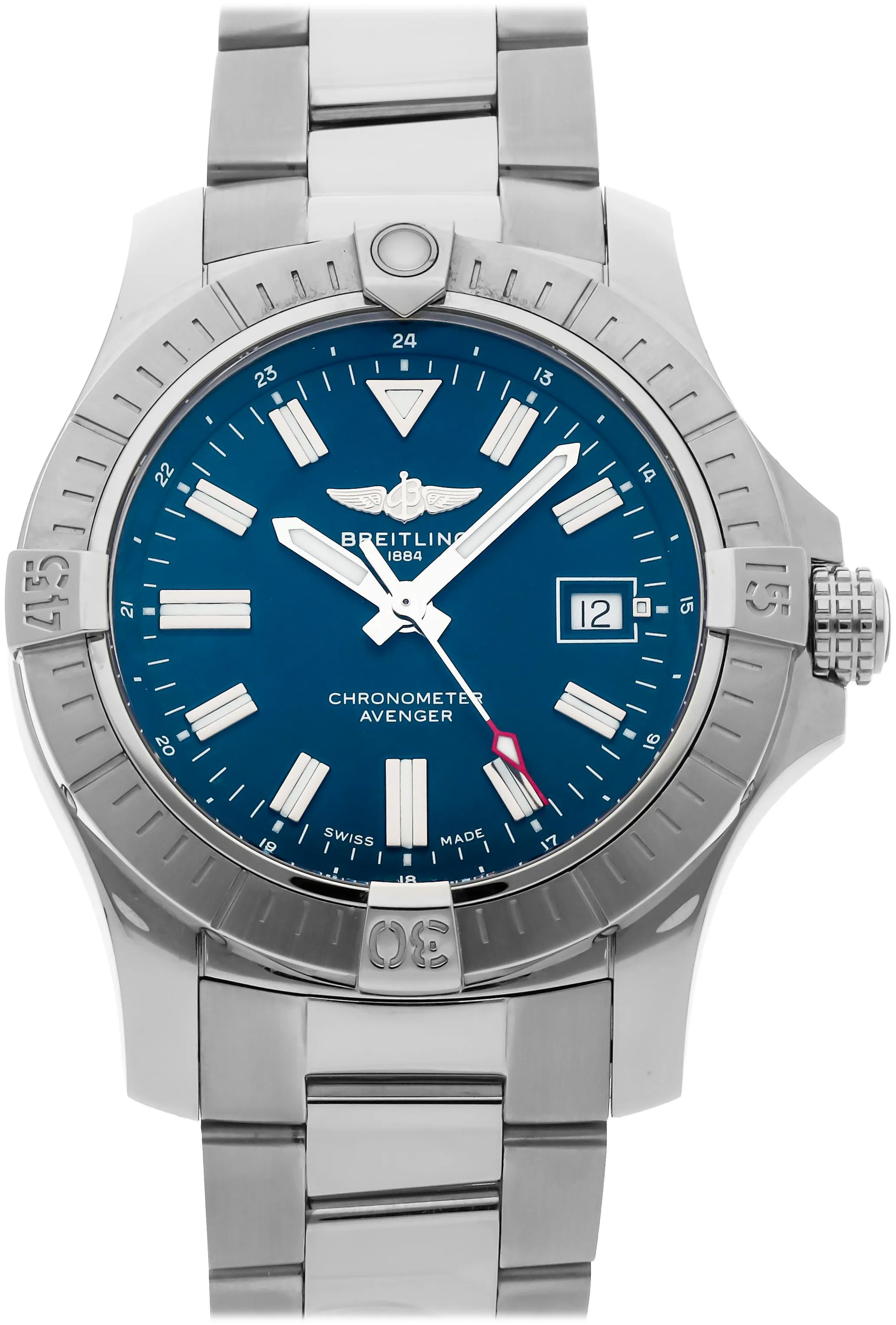 Breitling Avenger A17318101C1A1 43mm Stainless steel Blue