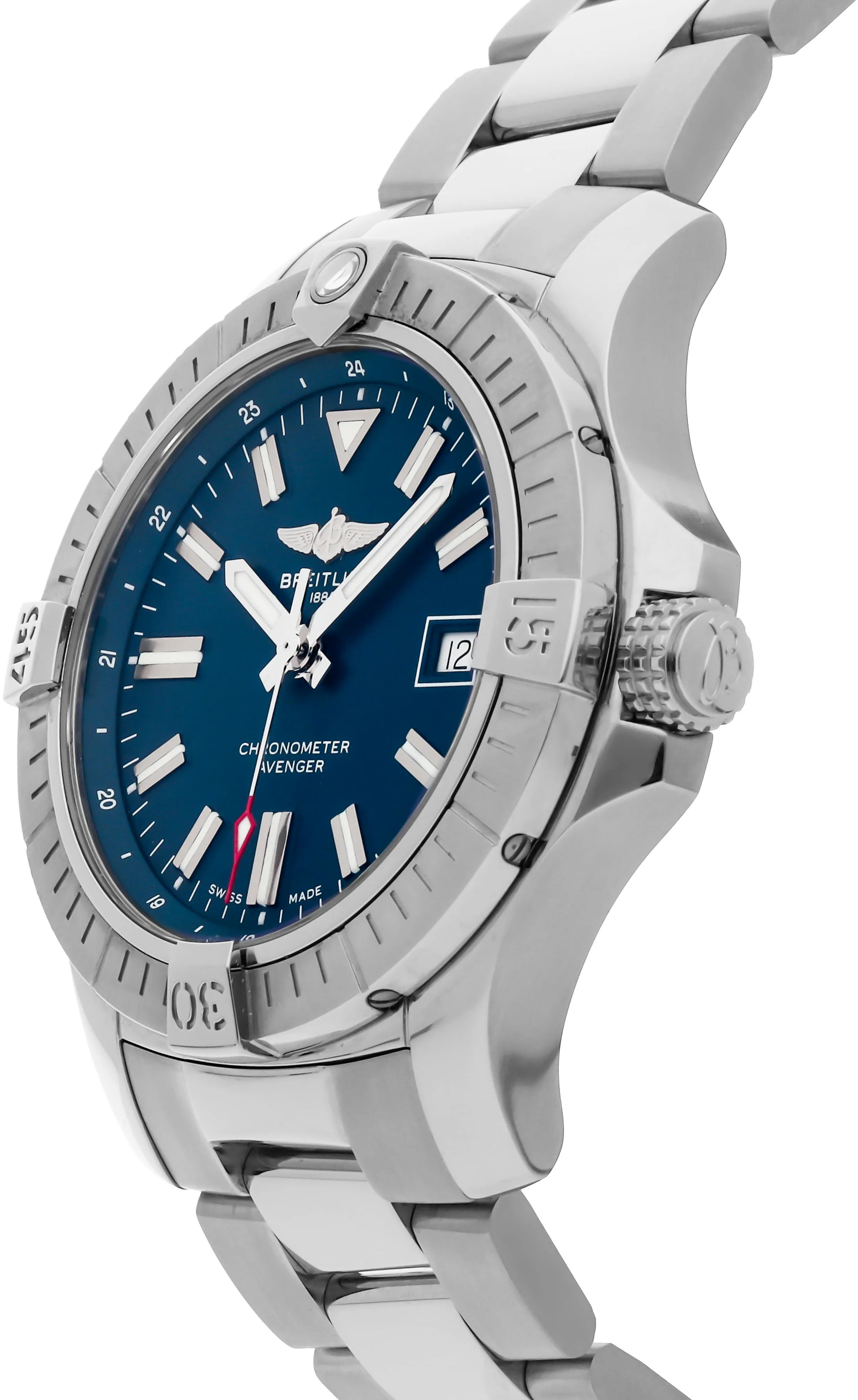 Breitling Avenger A17318101C1A1 43mm Stainless steel Blue 1