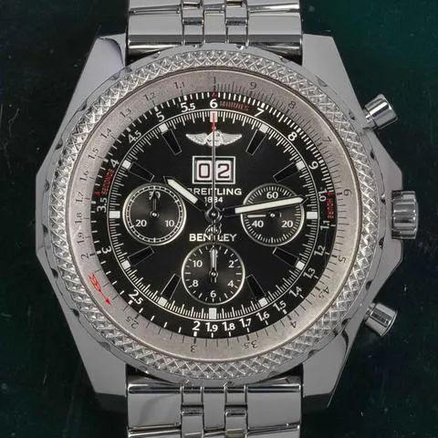 Breitling Bentley A44362 48mm Stainless steel Black