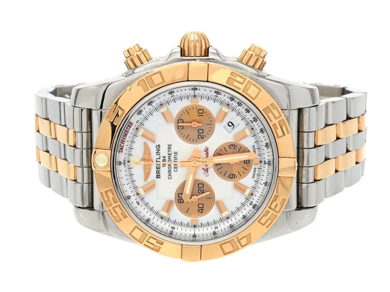 Breitling Chronomat 44 CB011012/A696 44mm Rose gold and stainless steel