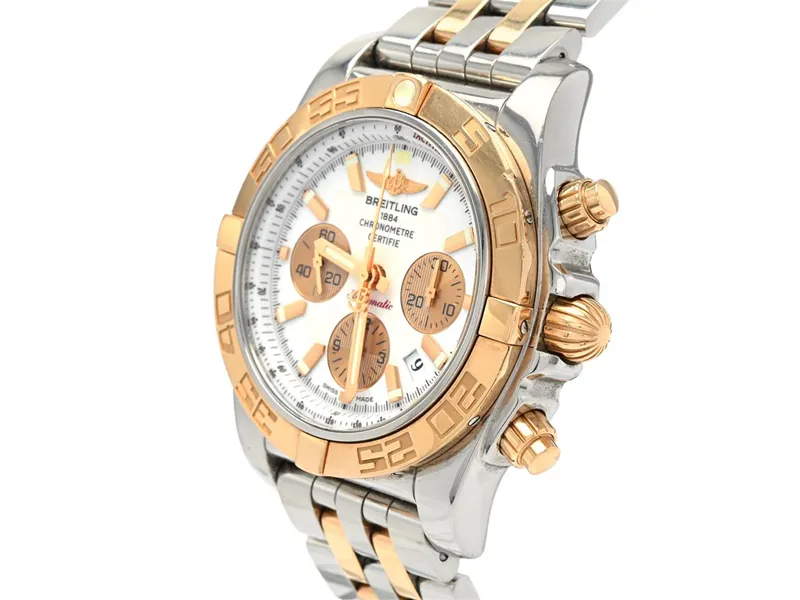 Breitling Chronomat 44 CB011012/A696 44mm Rose gold and Stainless steel 1