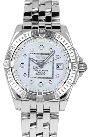 Breitling Cockpit Lady 32mm Stainless steel Mother-of-pearl