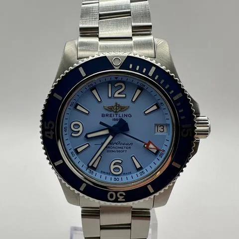 Breitling Superocean A17316D81C1A1 36mm Stainless steel Blue