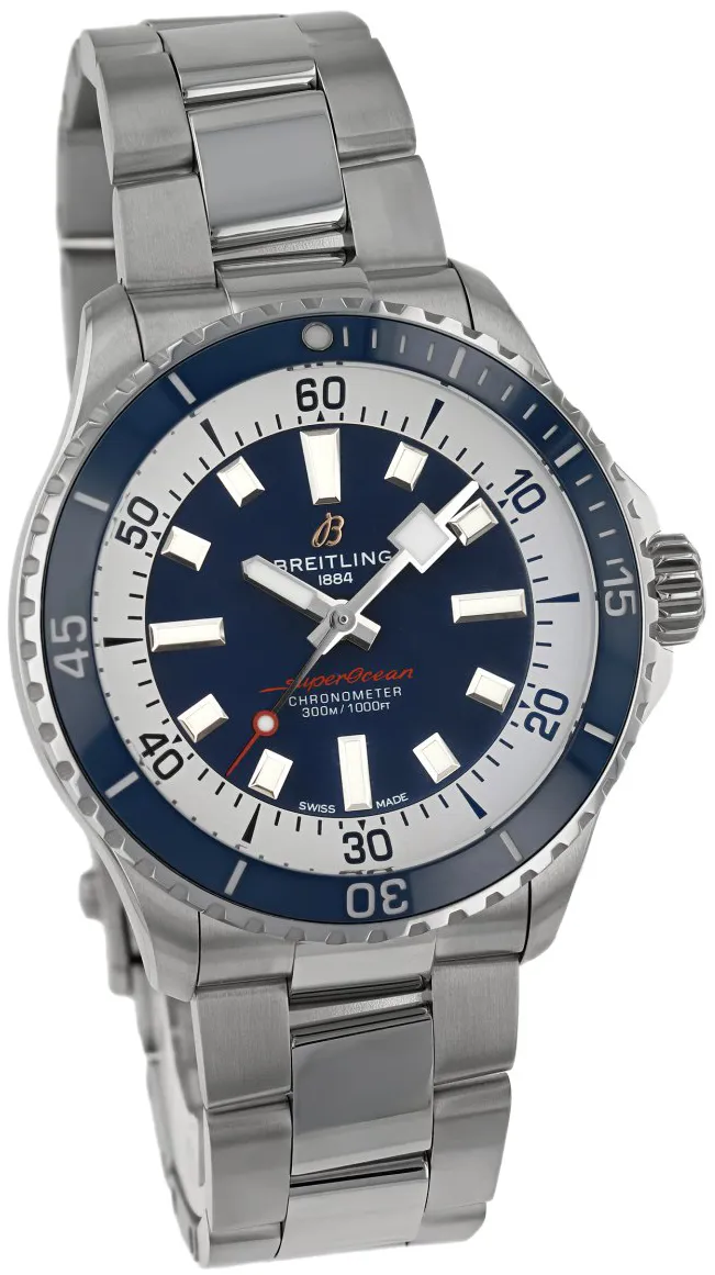 Breitling Superocean A17375E71C1A1 42mm Stainless steel Blue