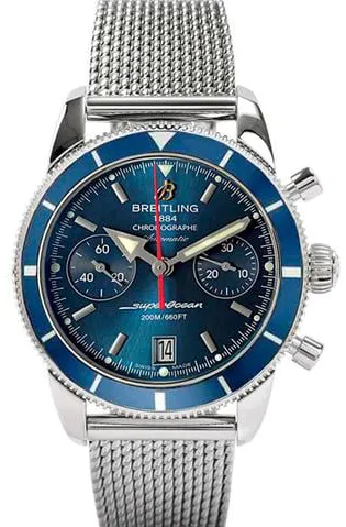 Breitling Superocean Heritage Chronograph A2337016/C856 44mm Stainless steel Blue