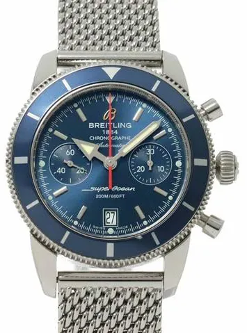 Breitling Superocean Heritage Chronograph A2337016/C856 43.5mm Stainless steel Blue