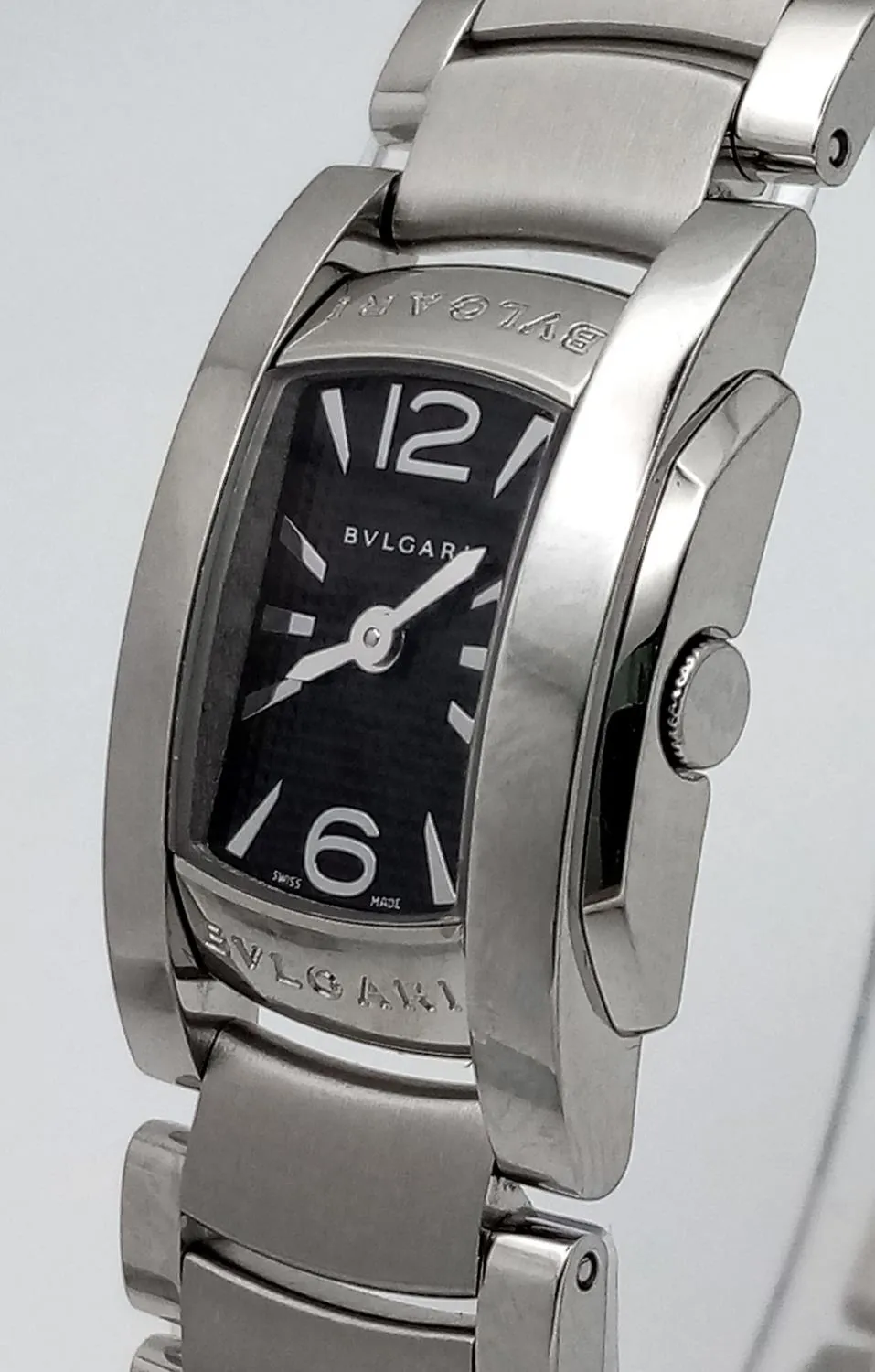 Bulgari Assioma 19mm Stainless steel Black 6