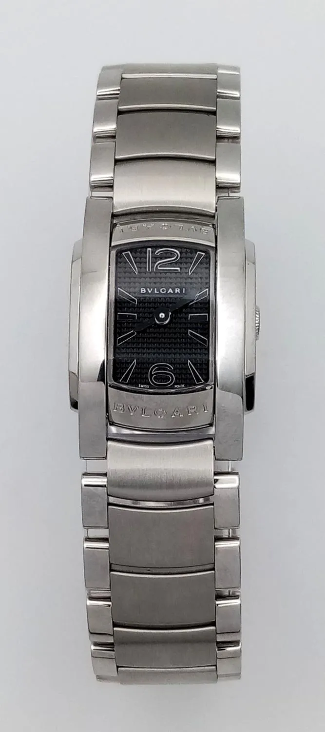 Bulgari Assioma 19mm Stainless steel Black 8