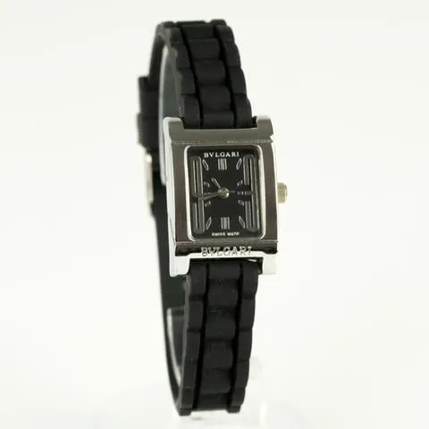 Bulgari Rettangolo RT45S-L3015 20mm Stainless steel Black