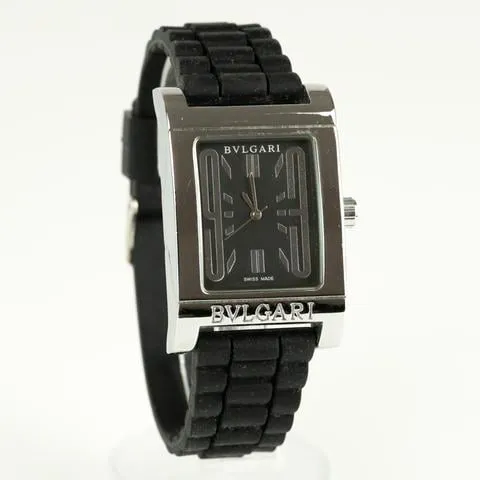 Bulgari Rettangolo RT45S-L3015 33mm Stainless steel Black