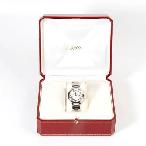 Cartier Ballon Bleu 3489 33mm Stainless steel White 1