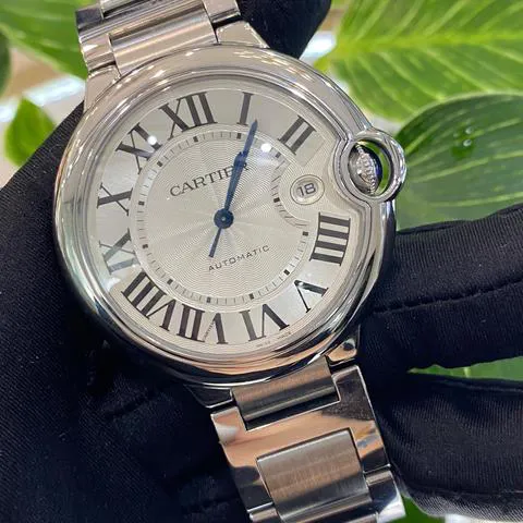 Cartier Ballon Bleu 42mm W69012Z4 42mm Stainless steel Silver