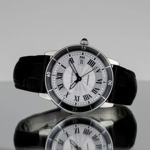 Cartier Ronde de Cartier WSRN0002 42mm Stainless steel Silver